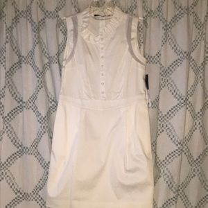 Marc New York Andrew Marc White Dress NWT Size 12
